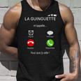 La Guinguette M'appelle Faut Que J'y Aille Écran Téléphone Débardeur e Cadeaux pour lui