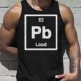 Lead Pb Periodic Table Of Elements Science Tank Top Geschenke für Ihn