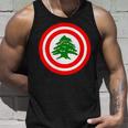 Lebanese Flag Lebanon Revolution Beirut Protest Demo Tank Top Geschenke für Ihn