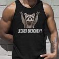 Lecker Bierchen X New Pedro Waschbär Meme Cute Racoon Tank Top Geschenke für Ihn