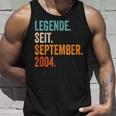 Legende Seit September 2004 20 Jahre Tank Top Geschenke für Ihn