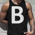 Letter B Tank Top Geschenke für Ihn