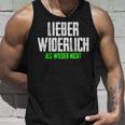 Lieber Widerlich Als Wieder Nicht Frecher Ironischer Quote Tank Top Geschenke für Ihn