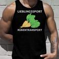 Lieblingssport Rübransport Tank Top Geschenke für Ihn