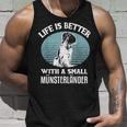 Life Is Better With A Small Münsterländer Dog Holder Tank Top Geschenke für Ihn