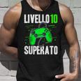 Livello 10 Superato Compleanno 10 Anni Regalo Gamer Canotta Regalos para él