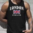 Londra Inghilterra Inglese Bandiera Britannica Unione Jack Canotta Regalos para él