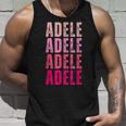 I Love Adele Pattern Personalised Name Adele Tank Top Geschenke für Ihn