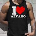 I Love Alvaro Tank Top Geschenke für Ihn