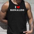 I Love Ronaldo I Love Ronaldo Tank Top Geschenke für Ihn