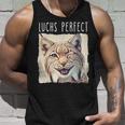 Luchs Perfect X Lynx Bobcat Looks Perfect Lustiger Luchs Tank Top Geschenke für Ihn