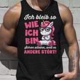 Lustig Ich Bleib So Wie Ich Bin Spruch Confident Tank Top Geschenke für Ihn