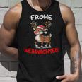 Lustige Rentier Frohe Christmas Tank Top Geschenke für Ihn