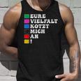 Lustiges Eureielfalt Kotzt Mich An Tank Top Geschenke für Ihn