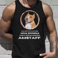 Mai Sottovalutare Una Donna Amstaff Regalo Amante Dei Cani Canotta Regalos para él