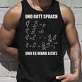 Maxwell Gott Sprach Und Es Ward Licht God Speech And Tank Top Geschenke für Ihn