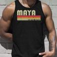 Maya Nome Regalo Personalizzato Retròintage 80S 90S Compleanno Canotta Regalos para él