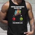 Meine Parageien Rufen An Ich Muss Los Paragei Tank Top Geschenke für Ihn