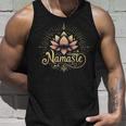 Namaste Peace & Harmonie Yoga Auf Deutsch Tank Top Geschenke für Ihn