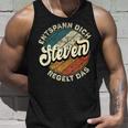 Name Steven Entspann Dich Steven Regelt Das Tank Top Geschenke für Ihn