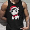 Niedlicher Weihnachtspferd-Comic Tank Top Geschenke für Ihn