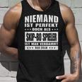 Niemand Ist Perfekt Skip Bo Spieler Tank Top Geschenke für Ihn