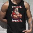 No Lifts No Buff Santa Tank Top Geschenke für Ihn