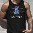 Nölpfer Nörgelndes Nö Saying Hippo Fun Word Game Tank Top Geschenke für Ihn