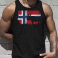 Norwegian Flag Noreg Norge Scandinavia Norway Tank Top Geschenke für Ihn