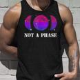 Not A Phase Bisexual Flag Regali Lgbt Gay Pride Moon Canotta Regalos para él