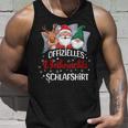 Offizielles Weihnachts Schlaf Lustig Familie Pyjama Tank Top Geschenke für Ihn