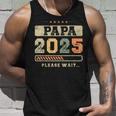 Papa 2025 Futuro Papá Futuro Padre Camiseta sin mangas Regalos para él