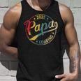 Papa 2025 Loading Werdender Papa 2025 Retro Papa Est 2025 Tank Top Geschenke für Ihn