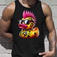 Pato Punk Pato Punk Rockero Divertido Amante De Los Animales Camiseta sin mangas Regalos para él