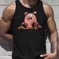 Pig In Mud I Pig I Pig Fun Tank Top Geschenke für Ihn