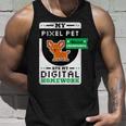 Pixel Pet Ate My Digital Homework Online Chihuahua Dog Tank Top Tank Top Gifts for Him