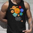 Pluto Planet Cartoon Planets Never Forget Pluto S Tank Top Geschenke für Ihn