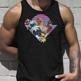 Pollo Japonés Gran Ola Kanagawa Japón Arteintage Camiseta sin mangas Regalos para él