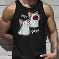 Popping Cat Meme Pop Cat Divertente Gatto Memes Canotta Regalos para él