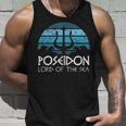 Poseidon Con Tridente Greco Signore Del Mare Canotta Regalos para él
