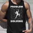 Problem Solving Climber Climbing Bouldering Pun Tank Top Geschenke für Ihn