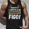 Questo É L'aspetto Di Un Pensionato Figo Divertente Pensione Canotta Regalos para él