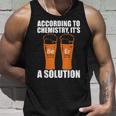 Química Químicos Cerveza Nerd Divertidos Profesor Camiseta sin mangas Regalos para él