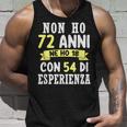 Regalo Divertente Non Ho 72 Anni Di Compleanno Uomo Donna Canotta Regalos para él