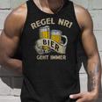 Regel Nr 1 Bier Geht Immer Tank Top Geschenke für Ihn