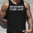 Remember Your Why Canotta Regalos para él