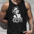 Retro Catrina I Retro Dia De Muertos I La Santísima Muerte Tank Top Geschenke für Ihn