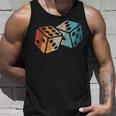 Retro Dice Gameintage Dice Tank Top Geschenke für Ihn