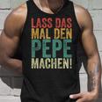 Retro Lass Das Mal Den Pepe Machenintage First Name Tank Top Geschenke für Ihn