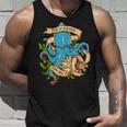 Rise Of Kraken Old School Tattoo Octopus Sea Monster Camiseta sin mangas Regalos para él